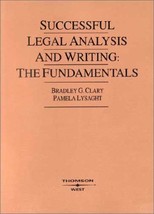 Successful Legal Analysis and Writing: The Fundamentals (American Casebo... - $9.89