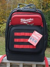 Milwaukee Jobsite Backpack Heavy-Duty Tear-Resistant Tool Storage Hardshell - £94.51 GBP