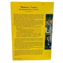 Monterey County The Dramatic Story Of Its Past Augusta Fink First Editio... - £11.87 GBP