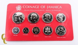 1980 Conio Di Jamaica Fior di Conio (Bu ) Esemplare Set 9 Pezzi - $77.96