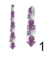 Necktie with Bernie Sanders fun print tie with custom design - £23.60 GBP
