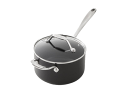 All-Clad Essentials Nonstick 2.5-qt Sauce Pan with Lid - £52.30 GBP