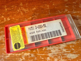 NEW Pack of 7 Sandvik Carbide Cut-Off Inserts # N151.2-200-5E 4025 K20 vh2 - $708.83 MXN