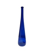 RARE Collectible  Cobalt Blue Glass Bottle Very tall 19 inches - $84.11