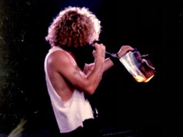 SAMMY HAGAR 1986 CONCERT 4x6 PHOTO GUITAR ROCK MONTROSE VAN HALEN RED RO... - £8.93 GBP