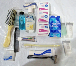 Personal Hygiene Travel Kit Comes w/16 Different Items for Face Hair Skin Oral - £7.95 GBP