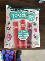 Goodpop Organic Freezer Pops - 100% Juice, No Added Sugar - 20Ct - £31.63 GBP