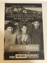 The Princes Of Malibu Vintage Movie Print Ad  Tpa27 - £4.67 GBP