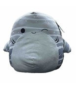 Sachie The Gray Whale Shark Squishmallow Stuffed Animal 16 Inch New With... - $65.31