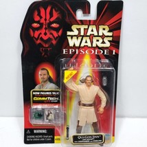 Hasbro Star Wars: Episode 1 Qui-Gon Jinn Jedi Duel Action Figure New Com... - £15.47 GBP