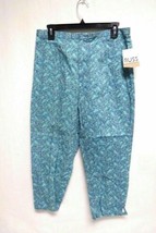 Russ Liz Claiborne Paisley Pants Size 12 New - £12.89 GBP