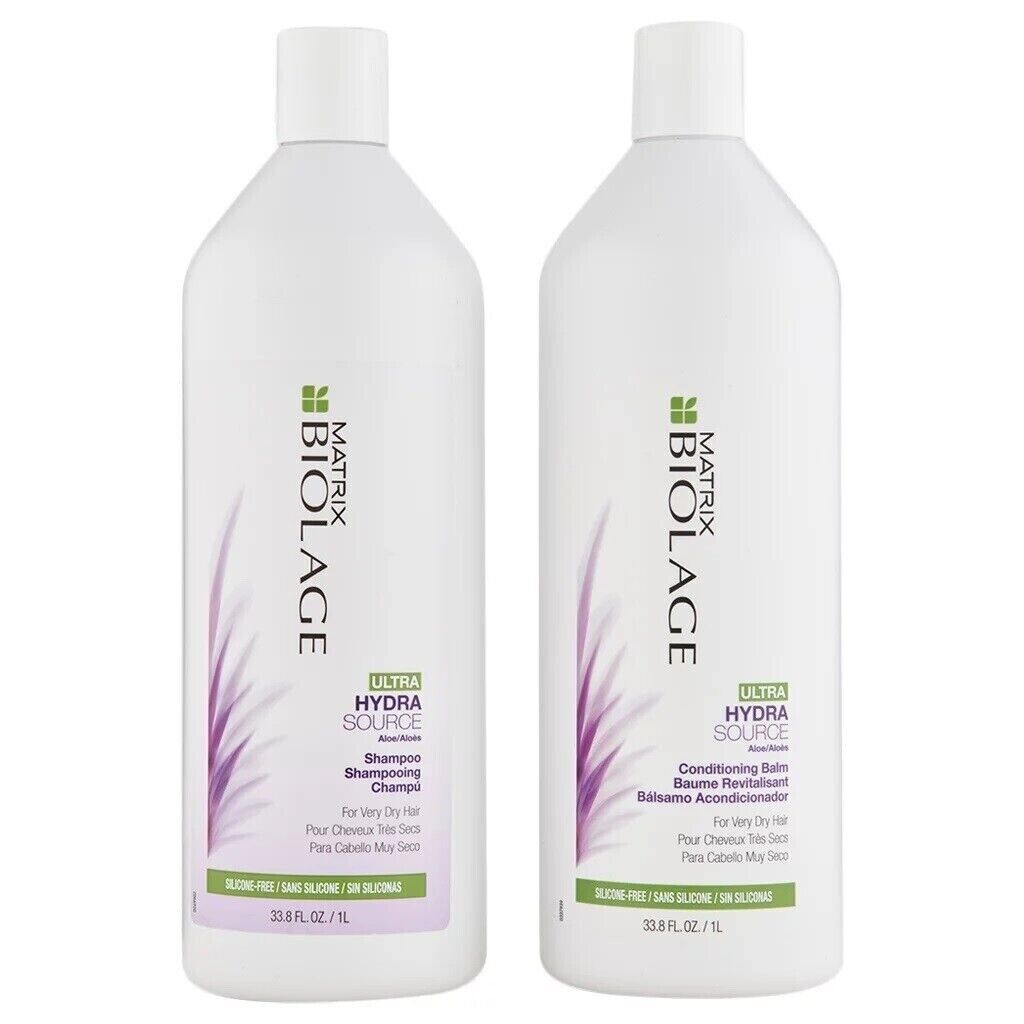 Matrix Biolage Ultra Hydrasource Shampoo & Conditioner, 33.8oz DUO