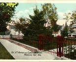 Vtg Cartolina 1908 Medicina Cappello Alberta 5th Street E Esplanade Stre... - $7.13