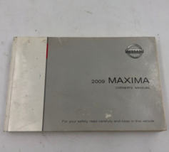 2009 Nissan Maxima Owners Manual OEM F03B31060 - $8.99