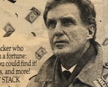 Unsolved Mysteries Tv Guide Print Ad Robert Stack TPA8 - $5.93