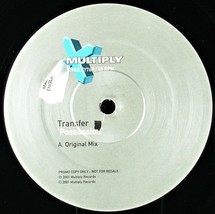 Transfer &quot;Possession (Remixes)&quot; 2001 Vinyl 12&quot; Promo Trance Uk ~Rare~ Htf - £17.77 GBP