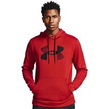 Mens Under Armour Armour Fleece Big Logo Graphic Pullover Hoodie - Large... - £25.94 GBP
