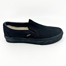 Vans Classic Slip On Black Womens Size 8 Amputee Right Shoe Only Display - £13.50 GBP