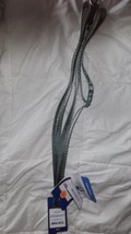 Top Paw Light Grey 1/2&quot; Convertible Nylon Dog Leash 6-ft long - £7.88 GBP