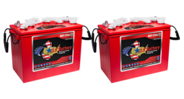 Set of 2 | US Battery 12 Volt Deep Cycle GC12 Battery ~ Replaces T-1275 ... - $870.74