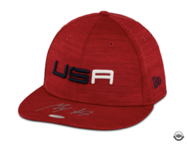 Max Homa PGA Autographed 2023 Ryder Cup Sunday Red Hat UDA - $795.00