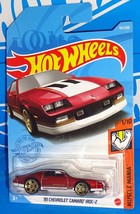 Hot Wheels 2021 Muscle Mania Series #191 &#39;85 Chevrolet Camaro IROC-Z Red... - £3.91 GBP