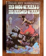 Edgar Rice Burroughs THE GODS OF MARS &amp; THE WARLORD OF MARS HC/dj Frank ... - £14.06 GBP