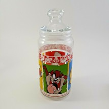 1999 Warner Brothers Looney Tunes Merrie Medleys Glass Cookie Jar - £9.64 GBP