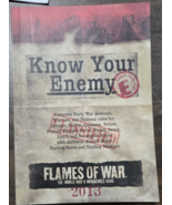 Flames of War The World War 2 Miniatures Game 2012 &amp; 2013 - $14.69