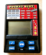 RADICA Pocket Slot 10000 Handheld Slot Machine Game Model 1370 TESTED 1990s - $15.99