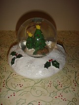 Yankee Candle Jar Topper With Tree Snow Globe Topper - $19.99
