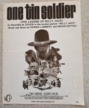 Sheet Music One Tin Soldier (The Legend Of Billy Jack) by Coven - £11.68 GBP