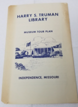 Harry S. Truman Library Museum Tour Plan 1979 Independence Missouri Exhi... - $15.15