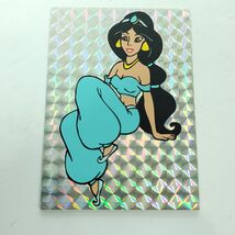 Disney Aladdin Jasmine Vending Machine Sticker Prism 1990&#39;s Vintage - $23.71 CAD