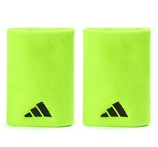 adidas Tennis Wristbands Sports Badminton Squash Sweatband Green 2 PC NW... - $29.60