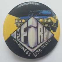 The Firm Jimmy Page 1986 Mean Business USA Tour Pinback Button 1 3/4&quot; - £11.87 GBP