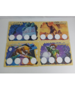 1995 Goosebumps Shrieks and Spiders Replacement Part 4 Token Boards - $6.78