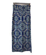 Rue 21 Maxi Skirt Blue Beachy Vacation Stretch Size s - $10.81 CAD
