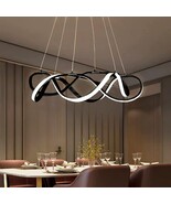 Dining Room Light Fixture  Flawless Black Ceiling Light Modern Luxury Ch... - €34,01 EUR