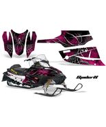 ARCTIC CAT FIRECAT 03-06 SNOWMOBILE CREATORX GRAPHICS KIT SPIDERX PINK - $290.95