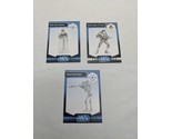 Lot Of (3) Star Wars Miniatures Game The Clone Wars Cards - $19.79