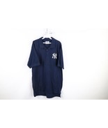 Vintage 90s Majestic Mens Medium Oversized New York Yankees Baseball Pol... - $34.60