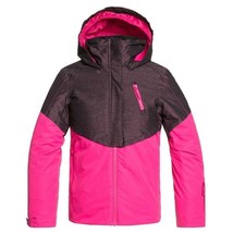 NEW Roxy Girls Frozen Flower Girl Jacket, Ski Winter Jacket, Size XL (14... - £58.16 GBP