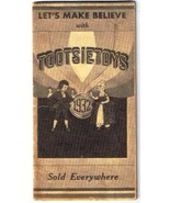 Tootsietoys Catalog 1932 Let&#39;s Make Believe Reproduction Greenberg - $22.76