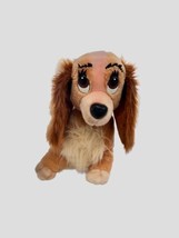 Vintage Walt Disney World Disneyland Lady &amp; the Trap Soft Toy Plush Dog ... - £8.49 GBP