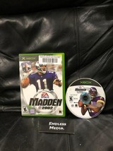 Madden 2002 Xbox Item and Box Video Game - £3.73 GBP
