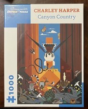 Charley Harper: Canyon Country 1000 PC Jigsaw Puzzle By Pomegranate NEW SEALE - £19.41 GBP