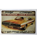 1969 Charger Magnum 383 Dukes of Hazzard Retro Look Metal Sign 15&quot;x12 Ma... - £10.68 GBP