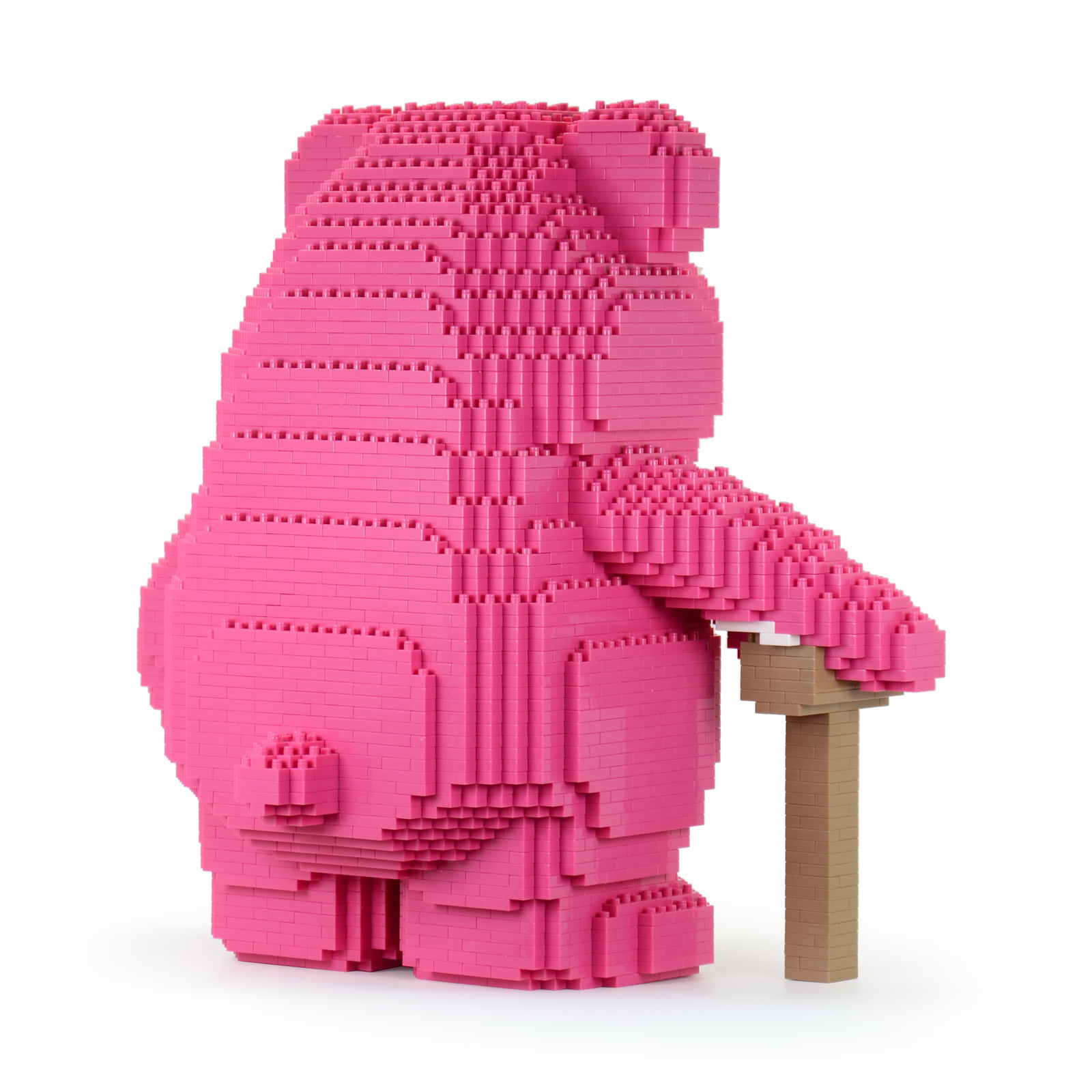 Lotso (Toy Story) Brick Sculpture (JEKCA Lego Brick) DIY Kit Item image 5