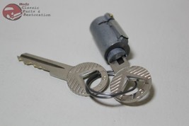 53-61 Ford Trunk Lock Cylinder w OEM Log Keys New - $29.42